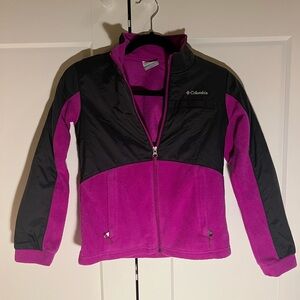 Columbia girls fleece jacket size M (10/12)